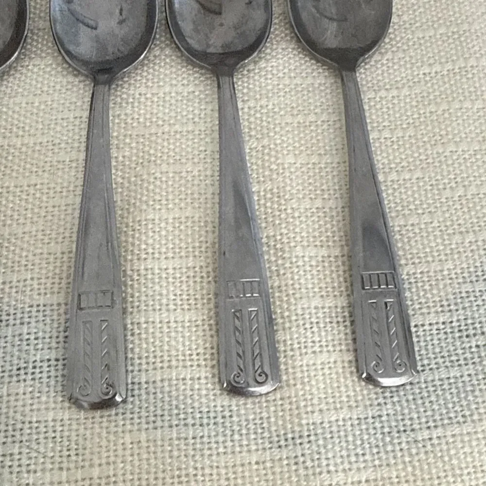 Providence Elegance Spoon Lot Stainless Flatware 5 Piece